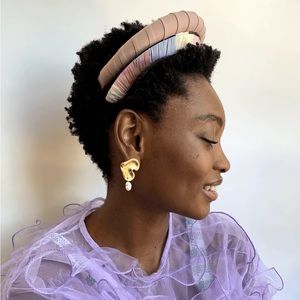 🥐 Lelet NY Croissant Leather Headband 🥐